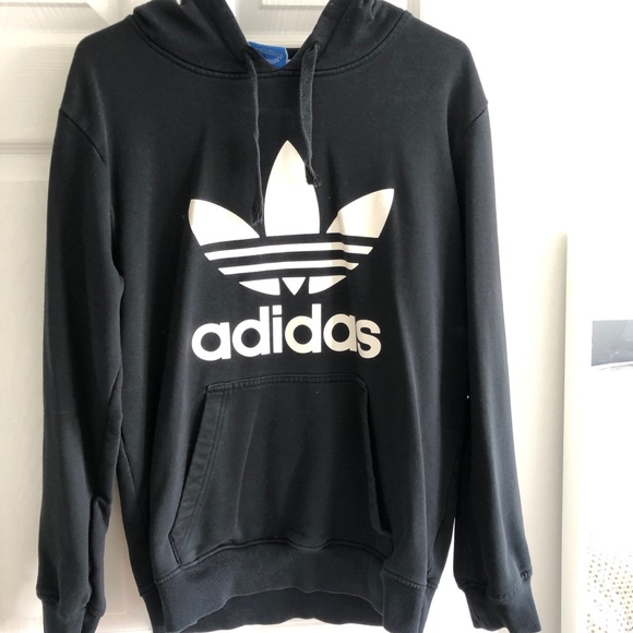 Black adidas hoodie - Picture 2 of 2